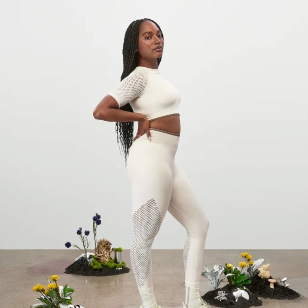 Ivy Park x Adidas Seamless Crop Top and High Waist Leggings